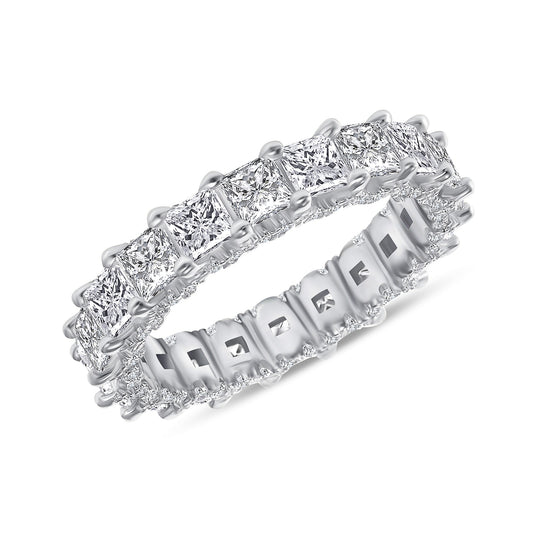 Harper Princess Cut Eternity Diamond Band