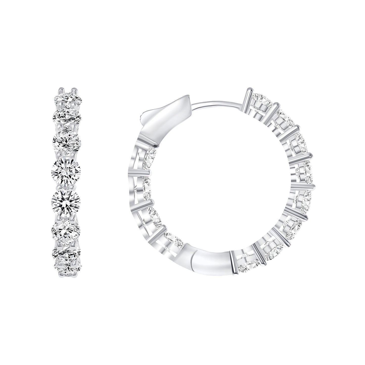 Transmundane Diamond Earrings