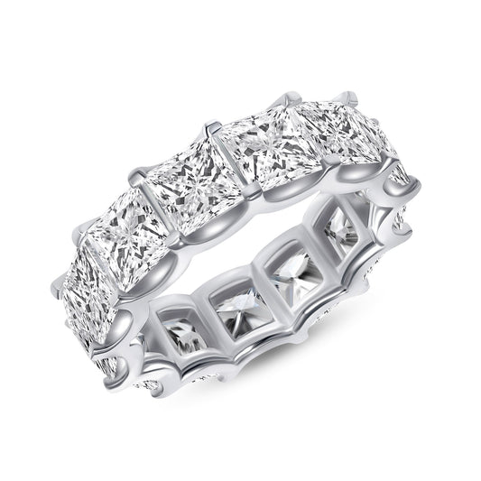 Lola Princess Cut Eternity Diamond Band