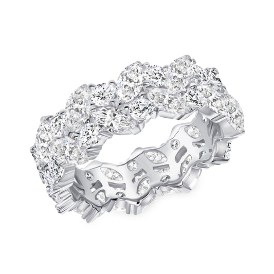 Brooke Multi Cut Eternity Diamond Band