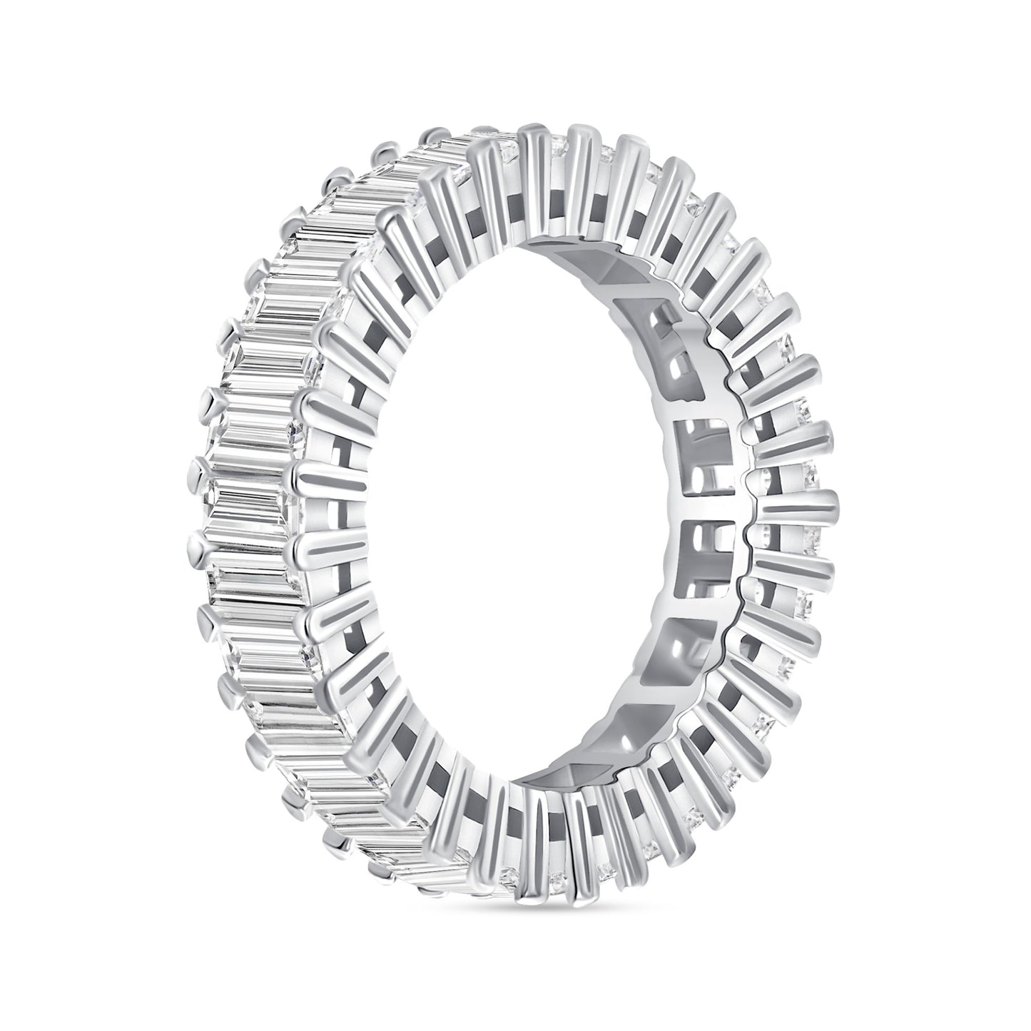 Charles Baguette Cut Eternity Diamond Band