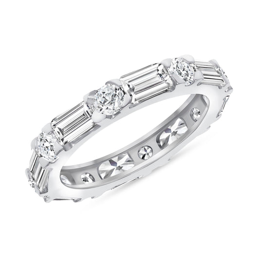 Kingston Multi Cut Eternity Diamond Band