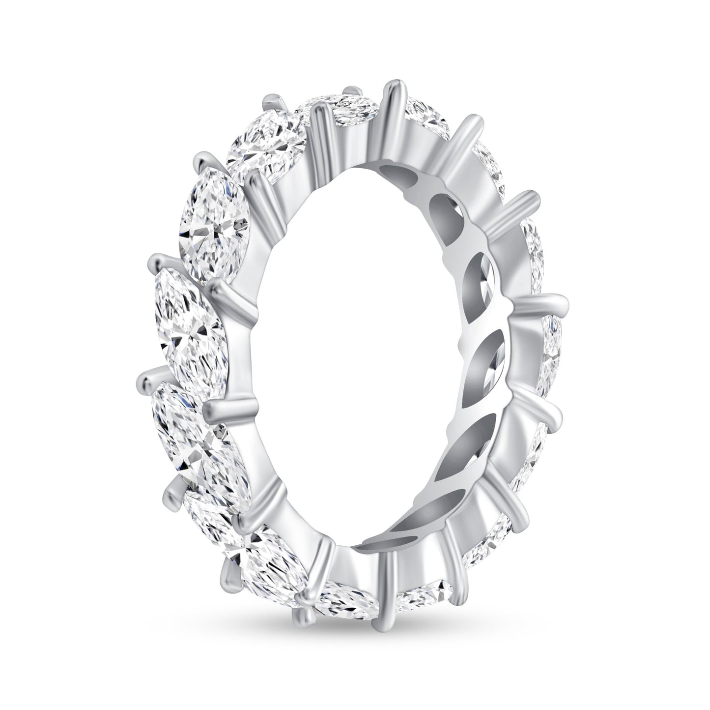 Anora Marquise Cut Eternity Diamond Band