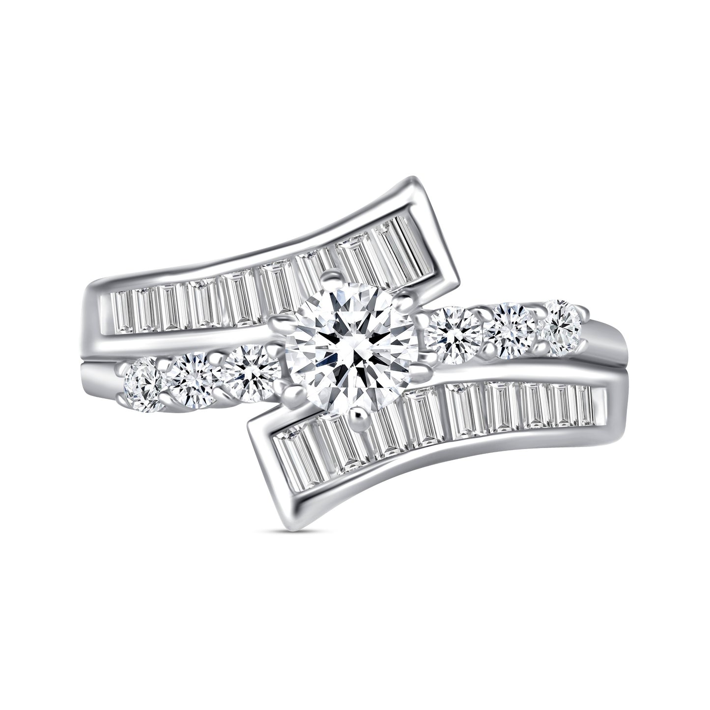 Vow Round Centerstone Engagement Ring