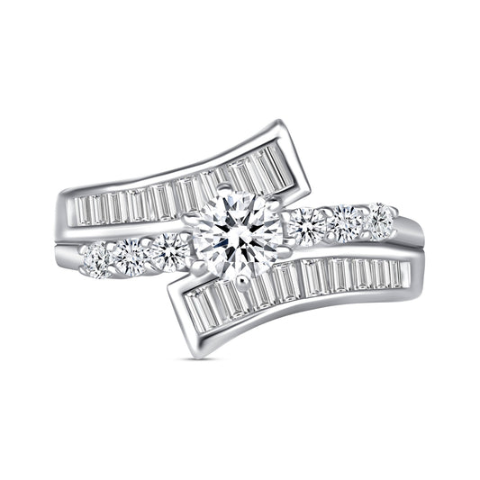 Vow Round Centerstone Engagement Ring