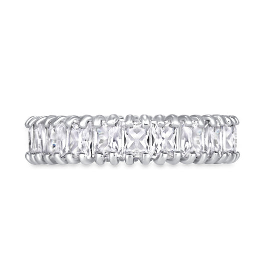 Dakota Radiant Cut Eternity Diamond Band