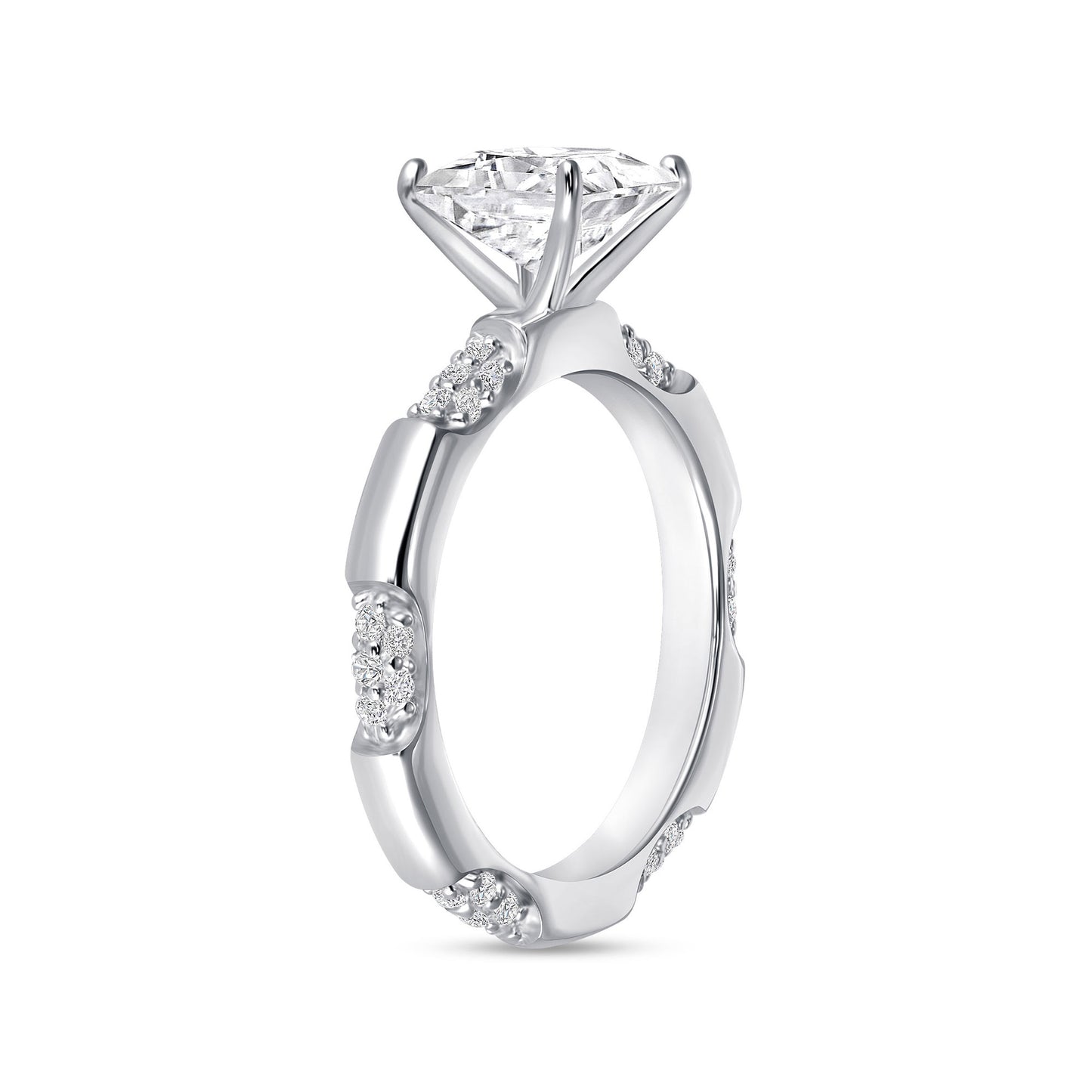 Stefani Princess Engagement Ring