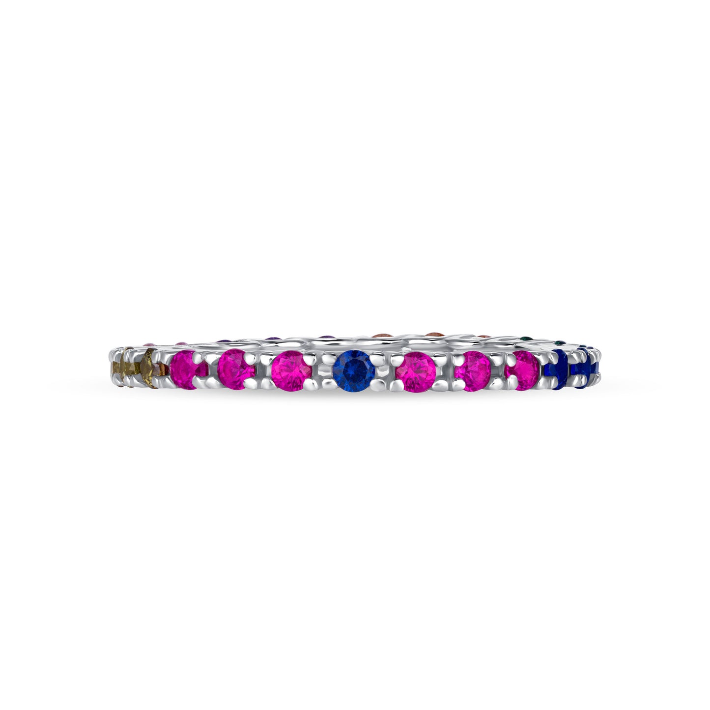 Spectrum Multicolor Gemstone Band