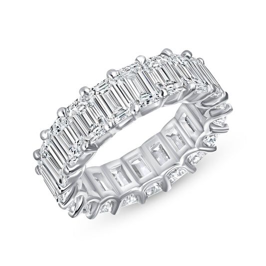 Darcy Emerald Cut Diamond Eternity Band