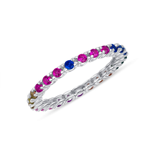 Spectrum Multicolor Gemstone Band