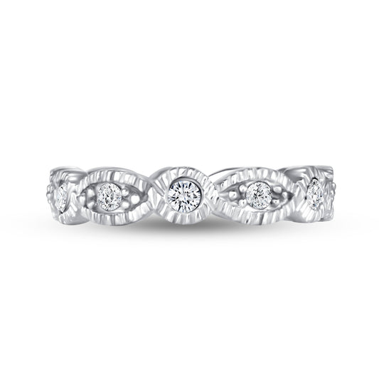 Idol Round Cut Eternity Diamond Band