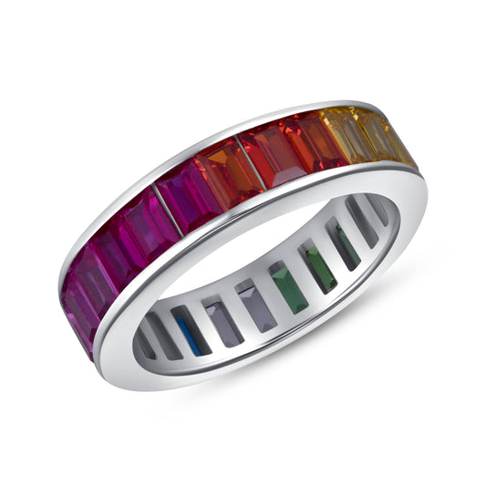 Over The Rainbow Eternity Ring