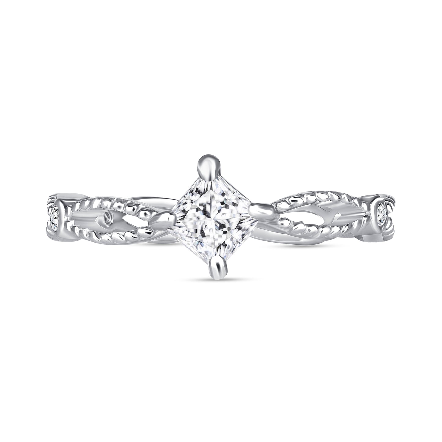 Wise Princess Centerstone Engagement Ring