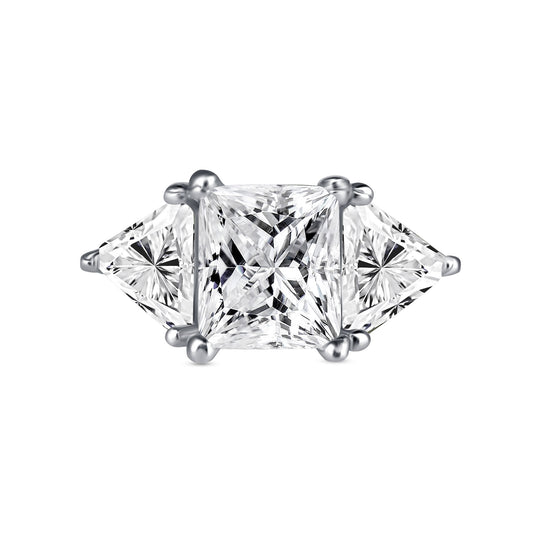 Reina Princess Centerstone Engagement Ring