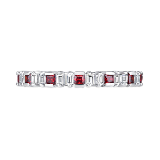 Scarlet Eternity Diamond Ring