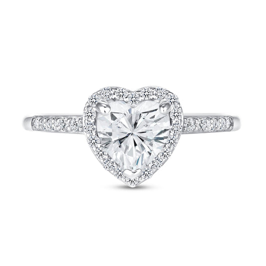 Ariana Heart Centerstone Engagement Ring