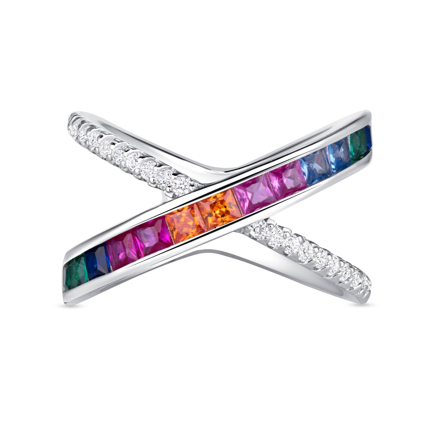 Vivacious Multicolored Gemstone Band