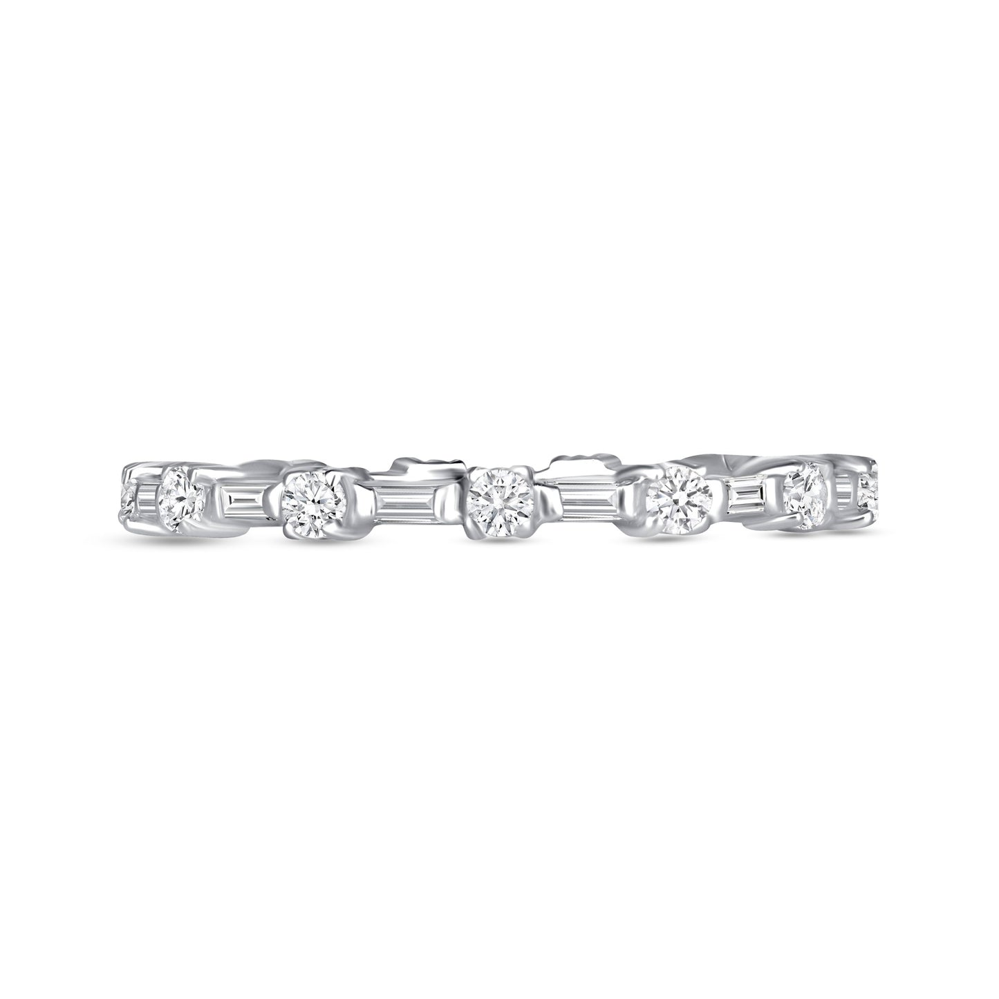 Bound Multi Cut Eternity Diamond Ring