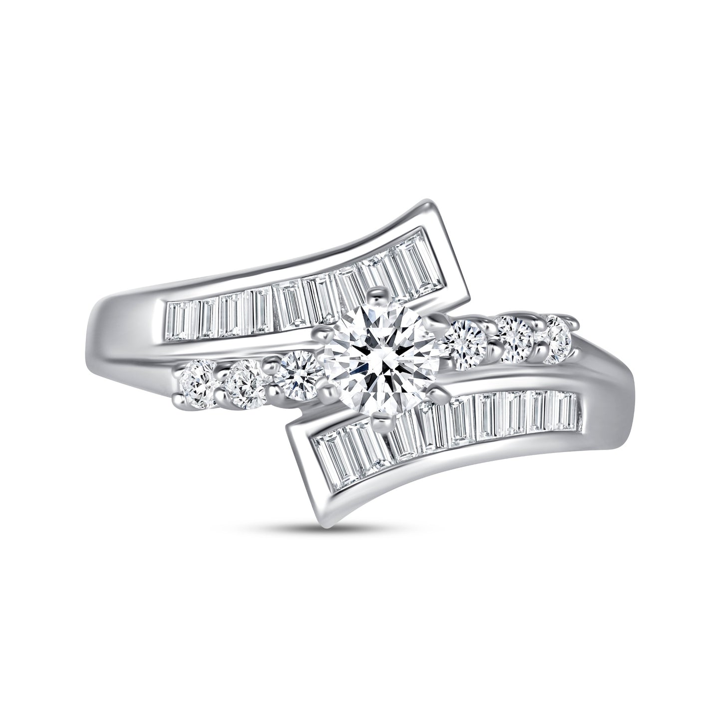 Enchantment Round Centerstone Engagement Ring