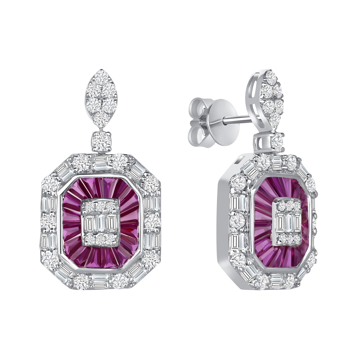 Exquisite Diamond Earrings