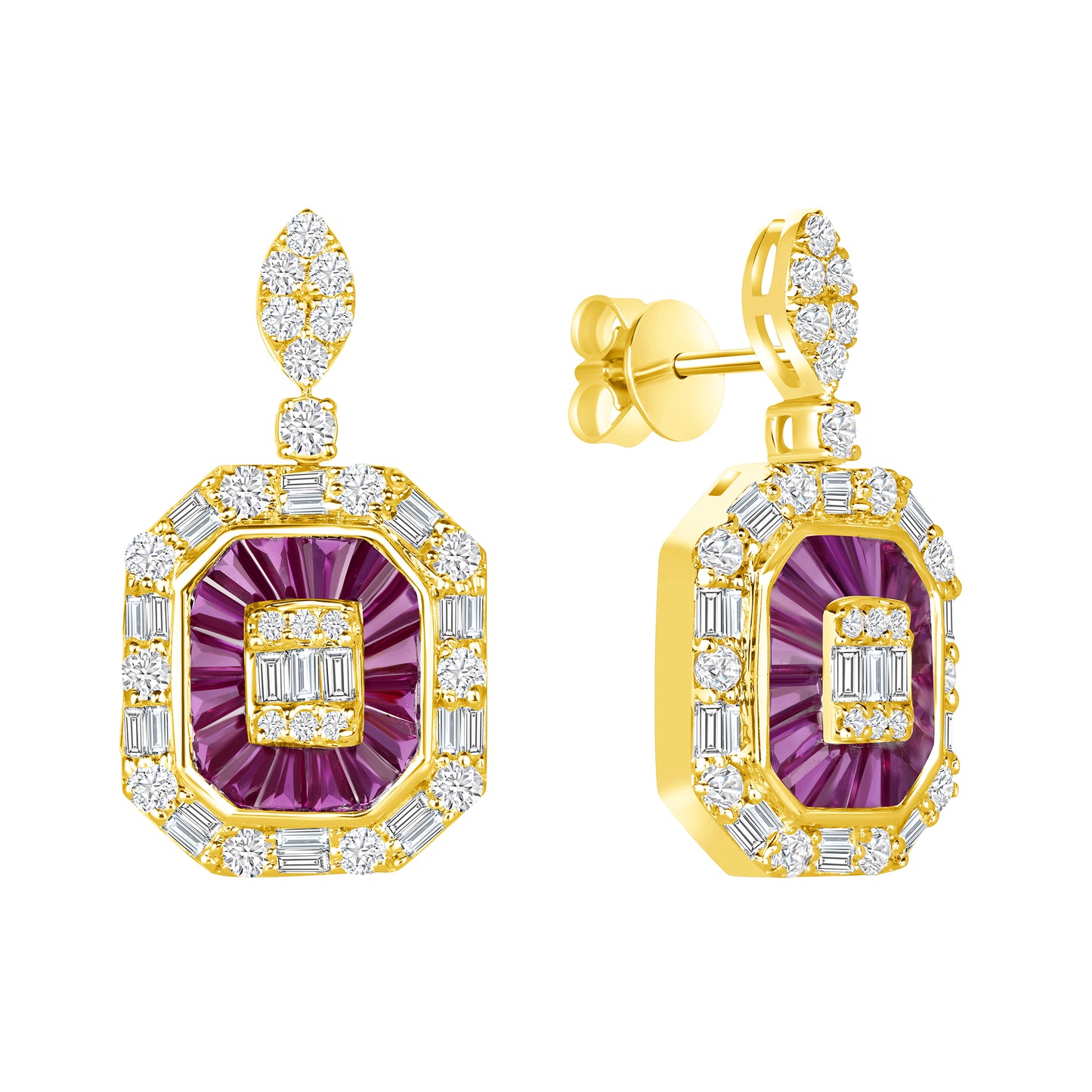 Exquisite Diamond Earrings