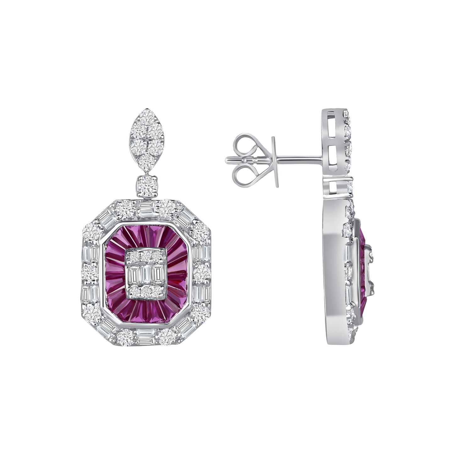 Exquisite Diamond Earrings